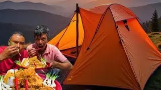 Night Camping Near Bangladesh Border | Camping in Meghalaya