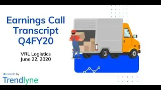 VRL Logistics Earnings Call for Q4FY20 and Full Year