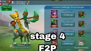 Grove Guardian Stage 4 - Lords Mobile Limited Challenge
