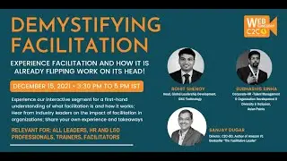 'Demystifying Facilitation' Web Wednesday with C2C-OD