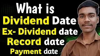 RECORD Date,Ex-Dividend Date, Payment Date ? What is Dividend। Important Dates of Dividend. 