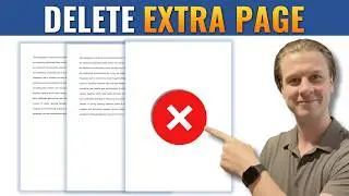 How To Delete an Extra Page in Microsoft Word (Advanced Fix)