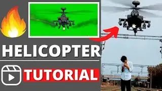 How to edit helicopter in background reel editing tutorial | jasxze reel editing tutorial
