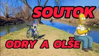 Na kole k soutoku Odry a Ol&scaron;e-Cycling to the confluence of the Odra and Ol&scaron;e rivers