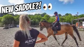 TESTING OUT NEW SADDLES 👀
