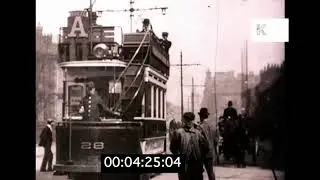 Turn of the Century Hull Street Scenes, 1900s UK from 35mm