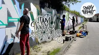5º LIVE - Graffiti Jam KAYO  &  Friends @Porto