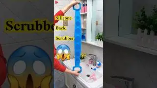 Extend Silicone Back Scrubber😍😱,Bath Body Brush Silicone /#scruber #bodycare ##shorts #goodthing