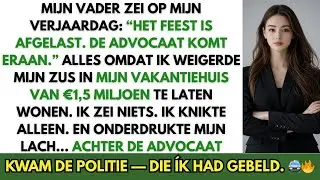 MIJN VERJAARDAGSFEEST EINDIGDE MET DREIGEMENTEN VAN DE RECHTBANK