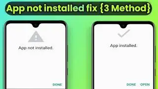 file manager app not installed problem, chrome app not installed problem | mod apk not installed
