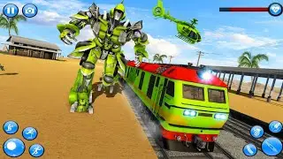 Grand Train Robot Transformation | Robot Games - Android Gameplay