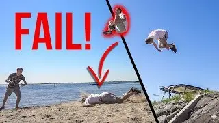 URBAN TRAMPOLINE SPRINGEN! (GAAT FOUT!)