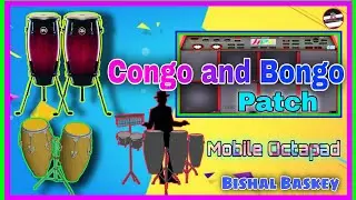 Congo Bongo Patch on Mobile Octapad Drum Machine // Jhumar Congo Bongo Patch // b-rhythm Section
