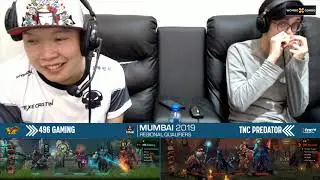 TNC Predator vs 496 Gaming Game 4 (BO5) | ESL One Mumbai 2019 SEA Qualifiers
