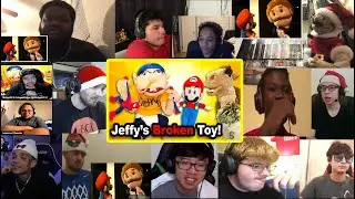 SML Movie: Jeffy's Broken Toy Reaction Mashup!