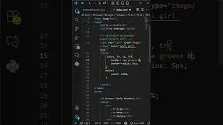 Groove table border in html css |  CodeCrunch  |