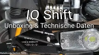 IQ von Shift , Unboxing & Technische Daten | E-Scooter mit Strassenzulassung