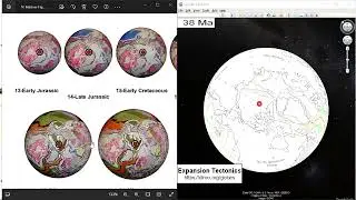 38 million years old Expansion Tectonic reconstructions compared