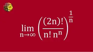Another method to evaluate the required limit using stirling approximation