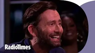 David Tennant quizzed about Peter Davison's Doctor on Rob Beckett's Smart TV