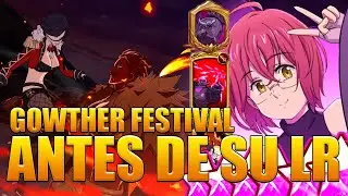 Probando a Gowther Festival Antes de Su LR Con Escanor y Merlin / The Seven Deadly Sins: Grand Cross