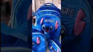 Kit Mochila Stitch Infantil Escolar Completa | Achadinho Shopee #achadinhosdashopee #achadosshopee