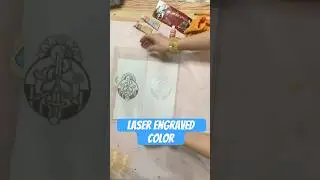 Expert Secret: Adding VIBRANT Color to Laser Engraved Glass