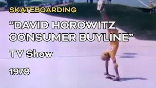 Skateboarding segment on &ldquo;David Horowitz Consumer Buyline&rdquo; TV Show, Chicago, 1978