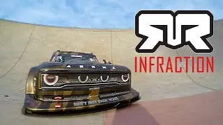 Arrma Infraction - Bashing at Oaklands Skatepark