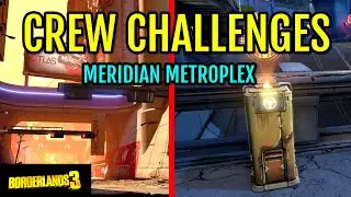 ALL Crew Challenge Locations: Meridian Metroplex (Promethea) | Borderlands 3