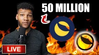 HUGE TERRA LUNA CLASSIC NEWS!!! Lunatics Token Burning 50 Million #LUNC Live!!!