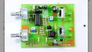 CH-024 CH-024 ICL8038 Function Generator Wave Form