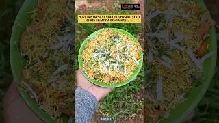 Evenings taste better with a plate of Mysore style dry chats #bangalore #youtubeshorts #streetfood
