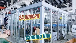 24,000CPH 50-6 CSD carbonated soft drink Filling Machine for cans