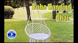 Boho Swinging Yard Chair by Belavi (Aldi finds)