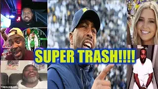 Congratulations Sherrone, you played your self! No self discipline, we got to take out your trash!