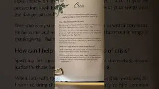Crisis - Wisdom from the Word for Women by Christian Art Gifts  #Jesus