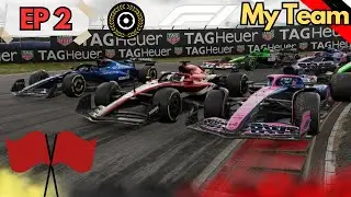 F1 25 My Team Career | Double Red Flag!! - Fail Strategy?? | Part 2