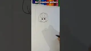 HOW TO DRAW A CUTE GIRL #3dayschallenge #3drawing #drawing #drawingchallenge #drawingchallenges