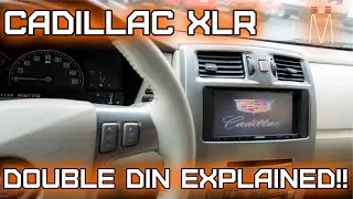 Cadillac XLR Double Din Radio Install Retaining Bose, OnStar & Steering Wheel Controls
