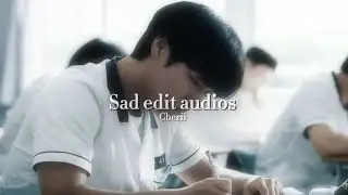 ⌞🩹⌝ sad edit audios bc they won’t leave you alone ||with timestamps|| ♡