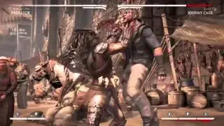 Mortal Kombat X - Predator Combo Video