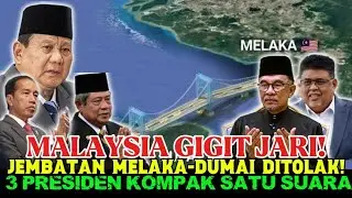 TERBUKTI! 3 Presiden Indonesia Kompak Tolak Jembatan Malaysia — Ada Agenda Besar di Baliknya