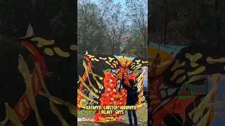 Layangan Lobster 3D Terbang di Langit
