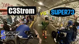 Taking the C3Strom Astro Pro to a NYC ⚡︎Super73 Group Ride⚡︎