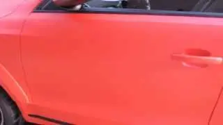 Matte Red Audi Q5 by Wrap Workz Hong Kong