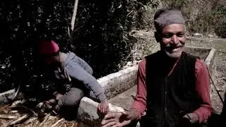 #How to make nepali paper #homemade industry in himalayan range #organic paper #nepal #Mirrornepal