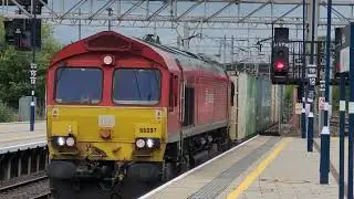 4M25 - DB66 - Schenker Shed 66097 again standing in for the mischievous 90s 😞