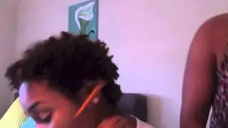 Wash & Go on my sister's TWA
