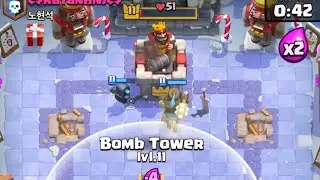 PW Clash Royale Ep 53(Snowball Fight 1V1)
